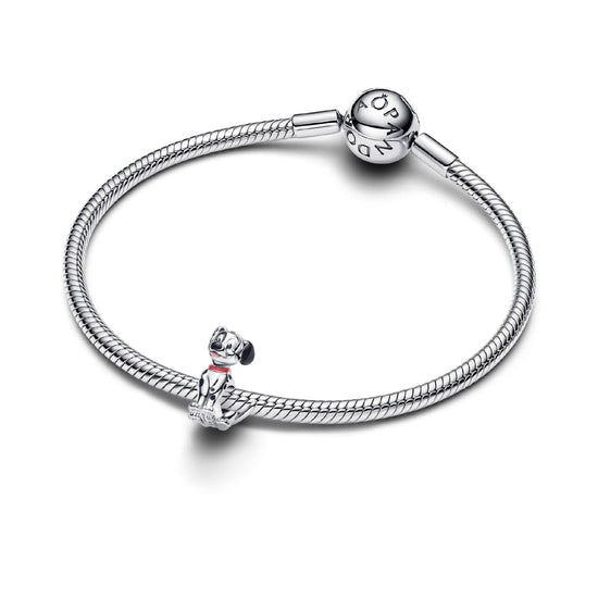 Charm Pandora Disney La Carica Dei 101 in argento con macchia MISURA UNICA