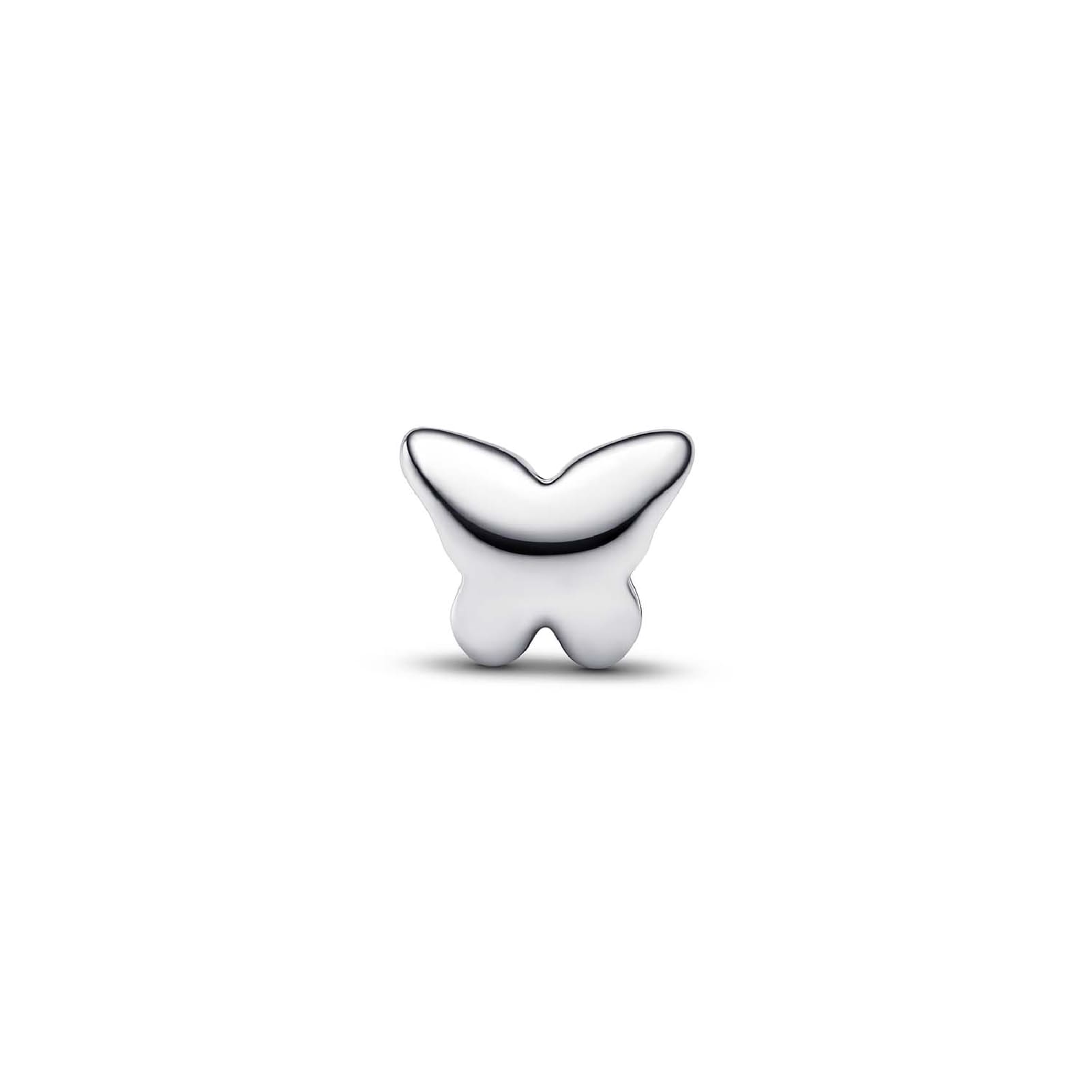 Charm Pandora Mini in argento 925 lucido a forma di farfalla MISURA UNICA