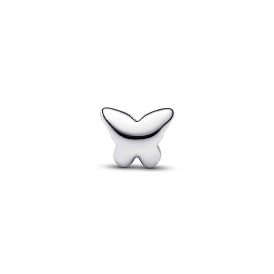 Charm Pandora Mini in argento 925 lucido a forma di farfalla MISURA UNICA