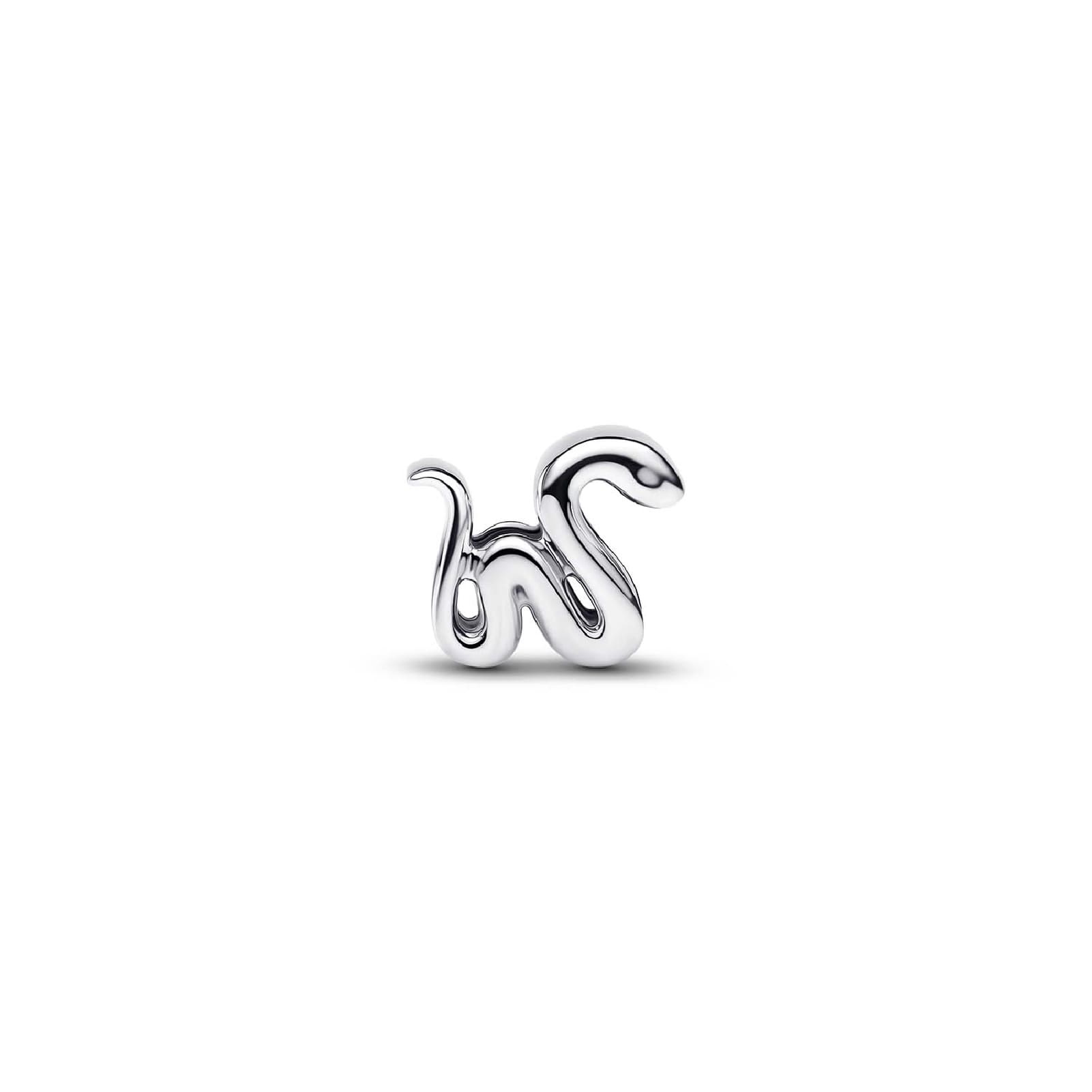 Charm Pandora Mini in argento 925 lucido forma serpente MISURA UNICA