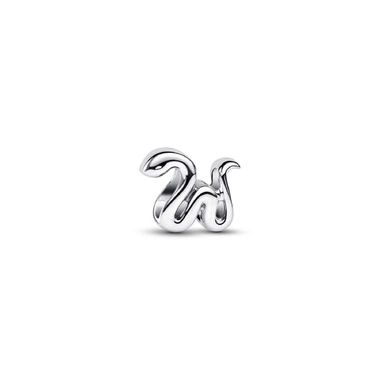 Charm Pandora Mini in argento 925 lucido forma serpente MISURA UNICA