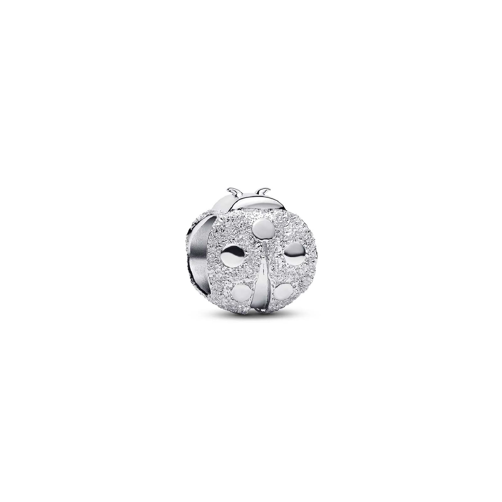 Charm Pandora Mini a forma di coccinella in argento 925 MISURA UNICA