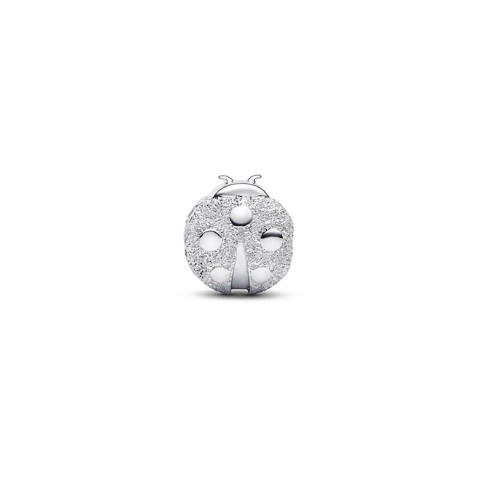 Charm Pandora Mini a forma di coccinella in argento 925 MISURA UNICA