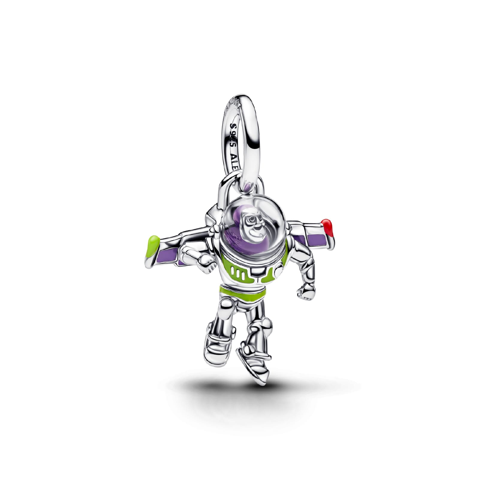 Charm Pandora Disney Toy Story Buz Lightyear in argento MISURA UNICA