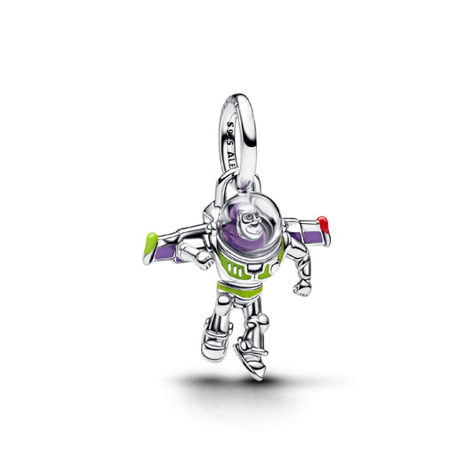 Charm Pandora Disney Toy Story Buz Lightyear in argento MISURA UNICA