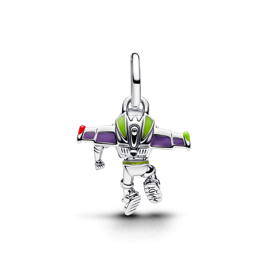 Charm Pandora Disney Toy Story Buz Lightyear in argento MISURA UNICA
