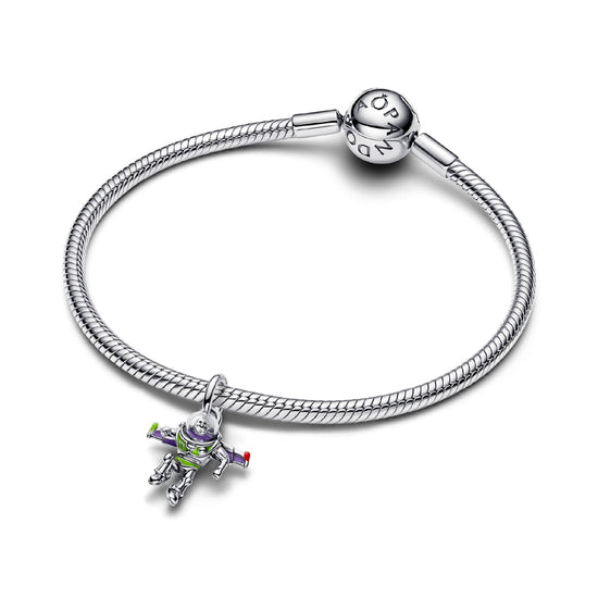 Charm Pandora Disney Toy Story Buz Lightyear in argento MISURA UNICA