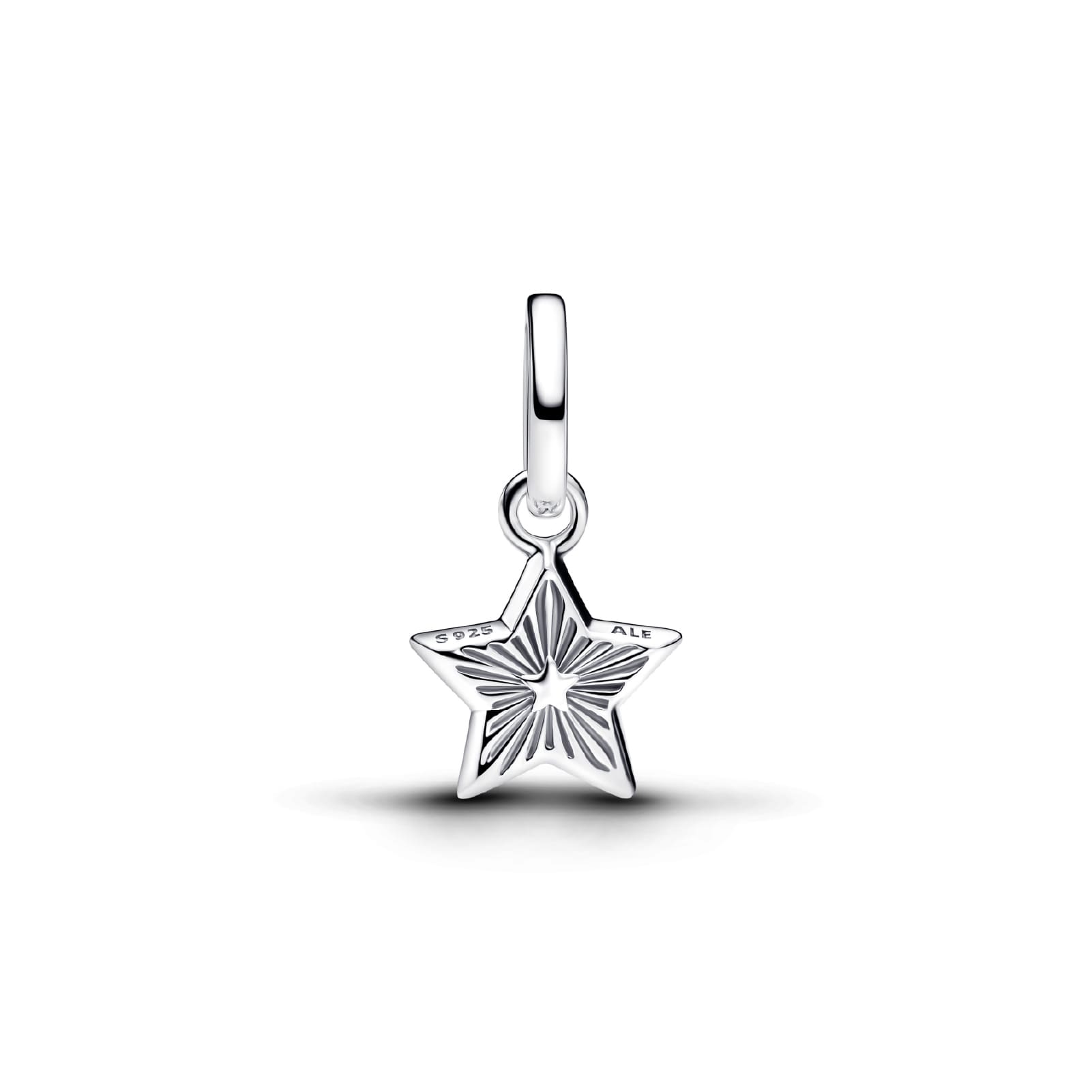 Charm pendente Pandora in argento e lapislazzuli stella blu MISURA UNICA