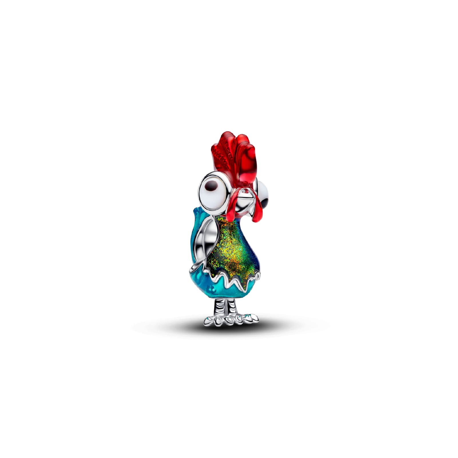 Charm Pandora Disney in argento e smalto multicolore Oceania MISURA UNICA