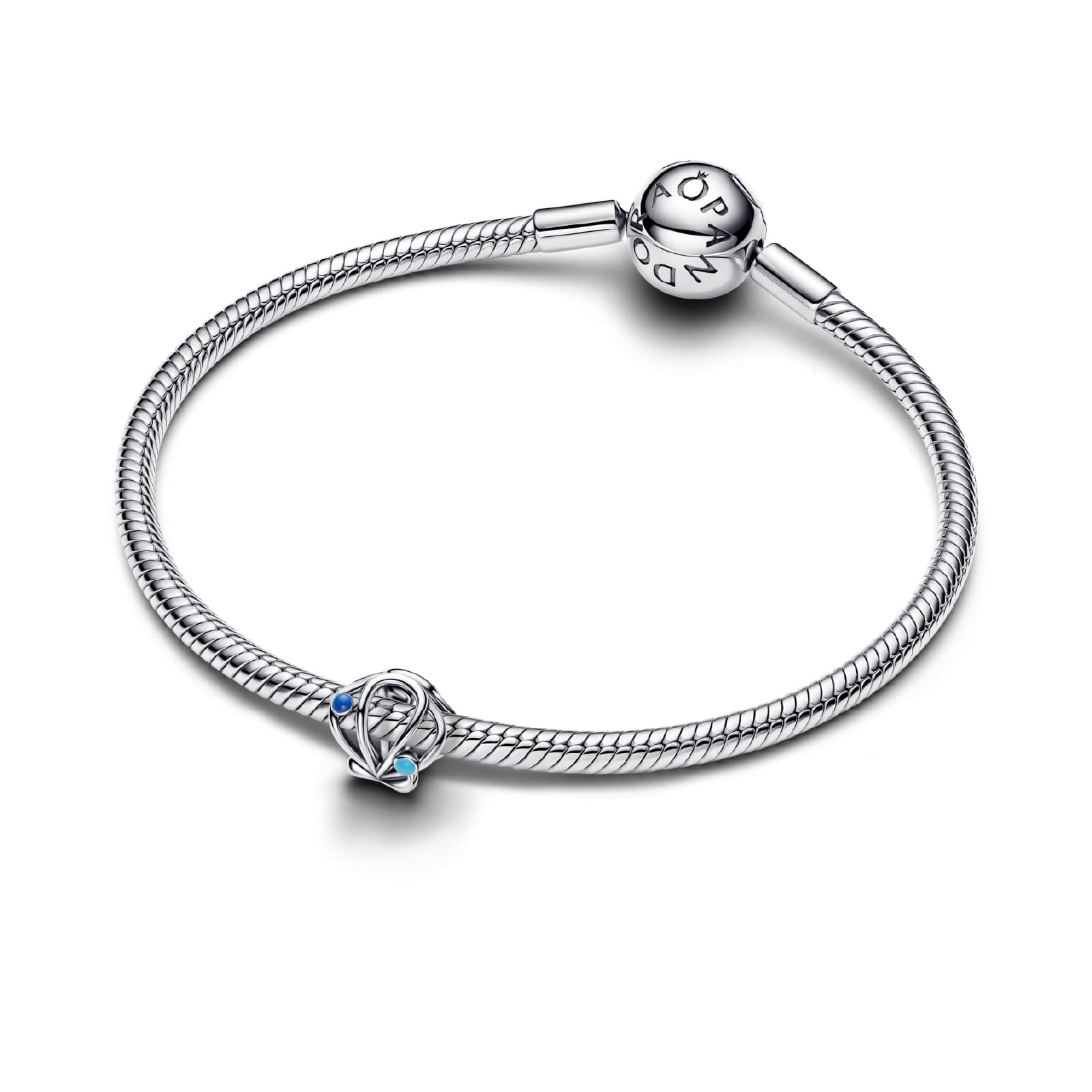 Charm Pandora in argento conchiglia openwork smaltato MISURA UNICA