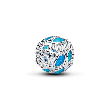 Charm Pandora in argento pesciolini openwork smaltato MISURA UNICA