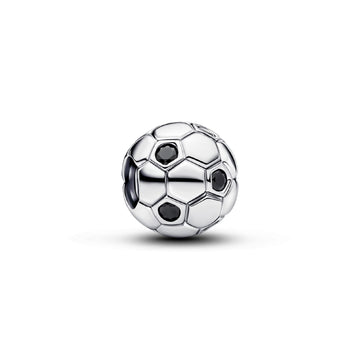 Charm Pandora in argento pallone da calcio con cristalli MISURA UNICA