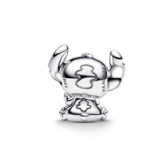 Charm Pandora Disney in argento Stitch con cristallo blu MISURA UNICA