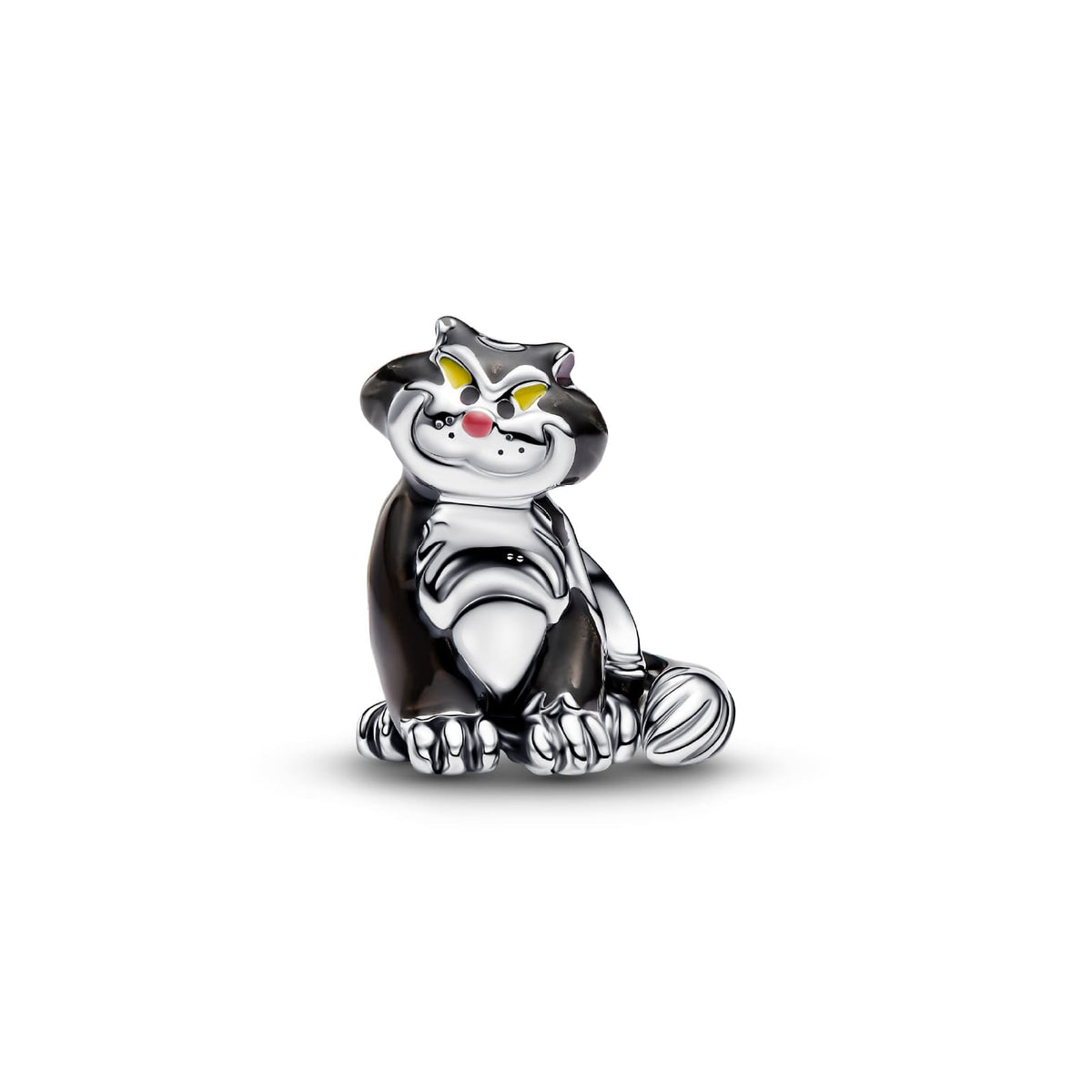Charm Pandora Disney Villains Lucifero in lega oro e smalto MISURA UNICA