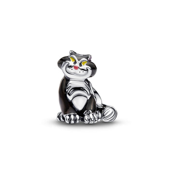 Charm Pandora Disney Villains Lucifero in lega oro e smalto MISURA UNICA
