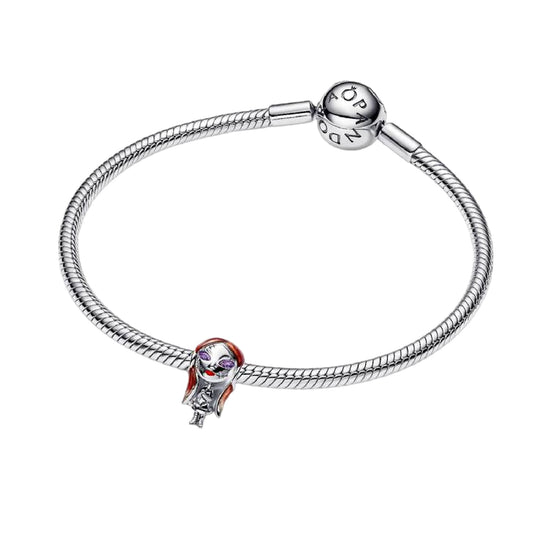 Charm Pandora Disney Sally in argento smalto e cristalli MISURA UNICA