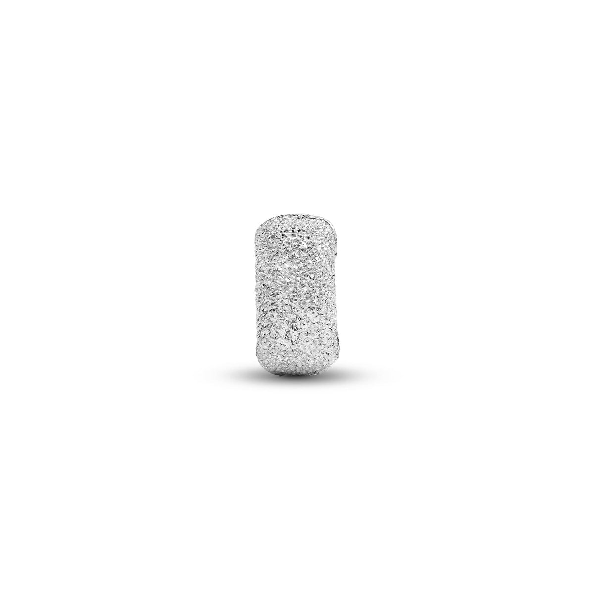 Mini clip Pandora in argento 925 con effetto diamantato MISURA UNICA
