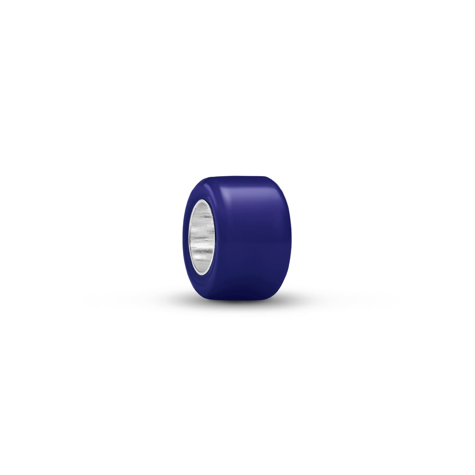Mini charm Pandora in argento 925 e vetro di Murano blu MISURA UNICA