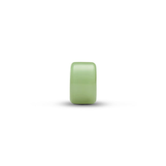 Mini charm Pandora in argento 925 e vetro di Murano verde MISURA UNICA