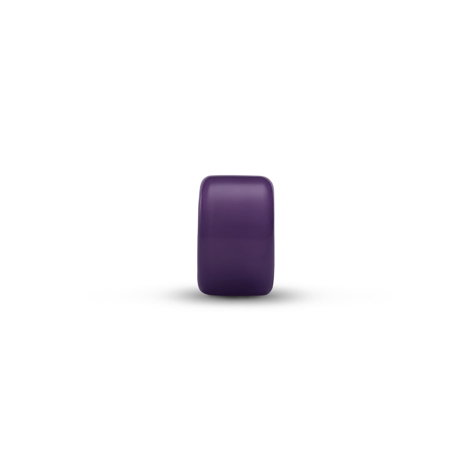 Mini charm Pandora in argento 925 e vetro di Murano viola MISURA UNICA