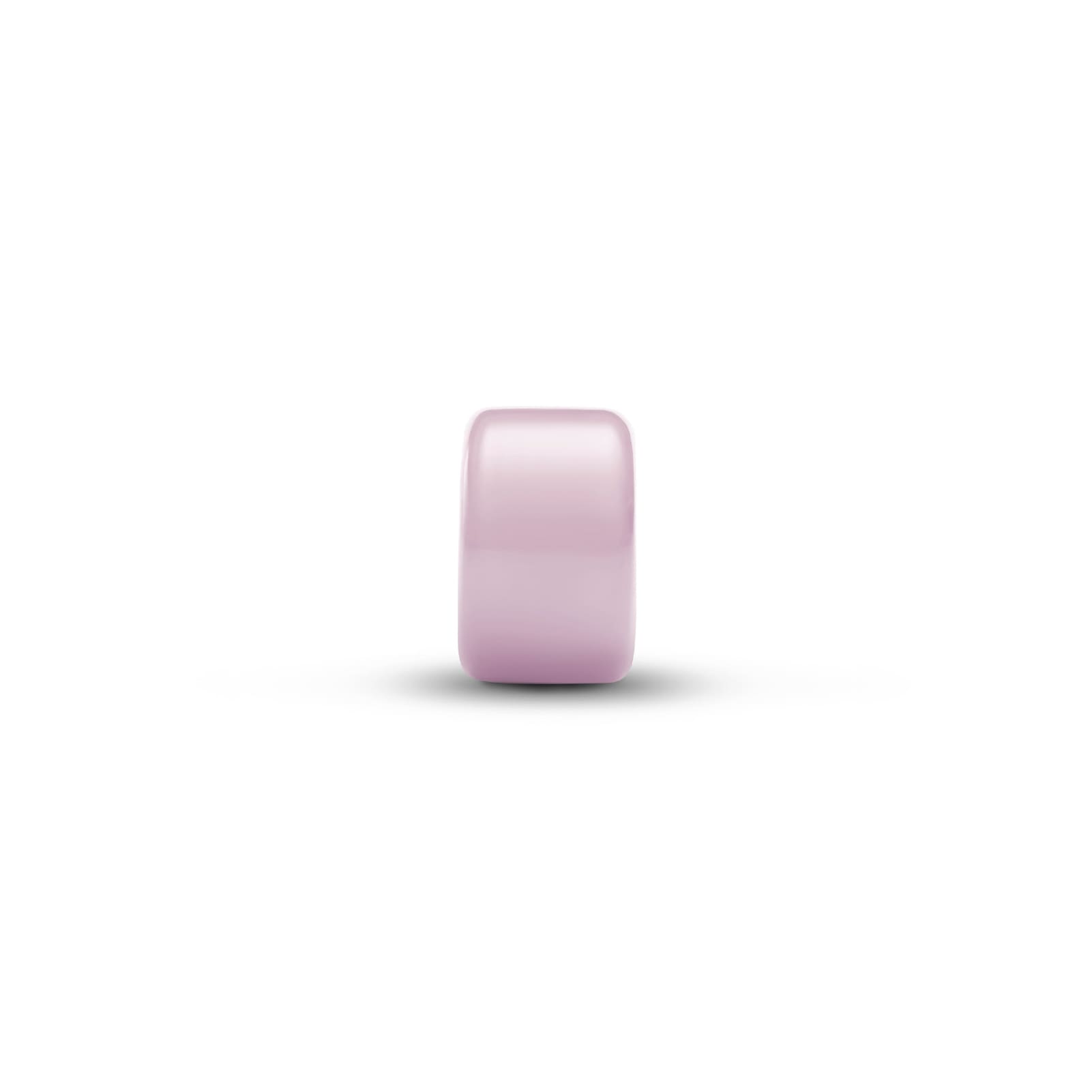 Mini charm Pandora in argento 925 e vetro di Murano rosa MISURA UNICA