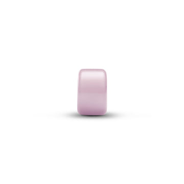 Mini charm Pandora in argento 925 e vetro di Murano rosa MISURA UNICA