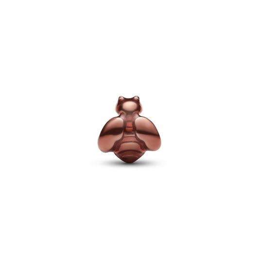 Mini charm Pandora in argento ape effetto metallico arancione MISURA UNICA