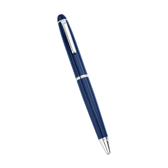 Penna a sfera Philip Watch WI smalto blu con finiture argento MISURA UNICA