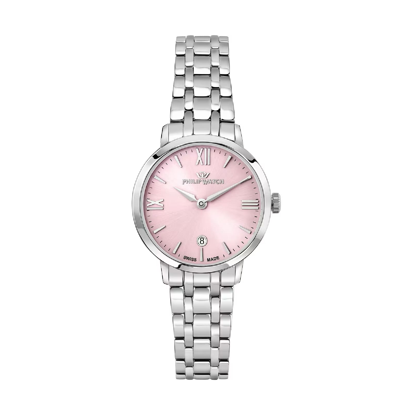 Orologio solo tempo Philip Watch Audrey quadrante rosa da donna MISURA UNICA