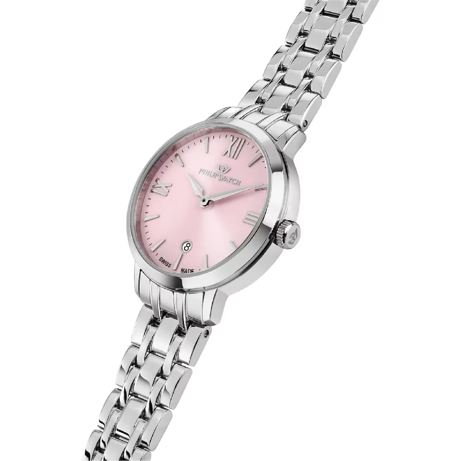 Orologio solo tempo Philip Watch Audrey quadrante rosa da donna MISURA UNICA