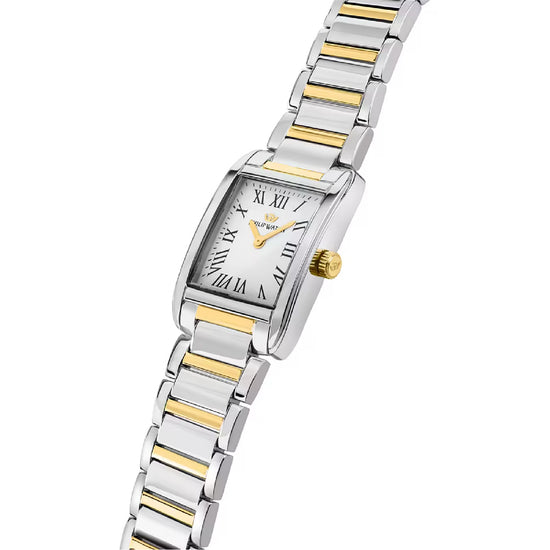 Orologio Philip Watch in acciaio bicolor quadrante 24x34 MISURA UNICA