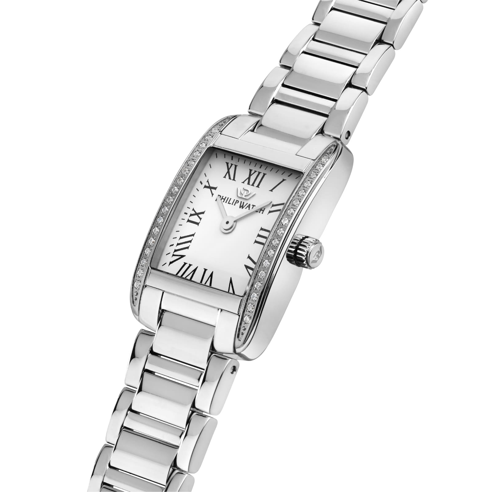 Orologio donna Philip Watch in acciaio con diamanti bianchi MISURA UNICA
