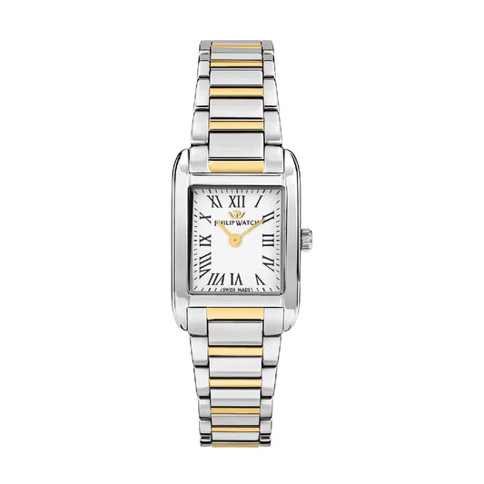 Orologio Philip Watch Museum in acciaio oro e argento MISURA UNICA