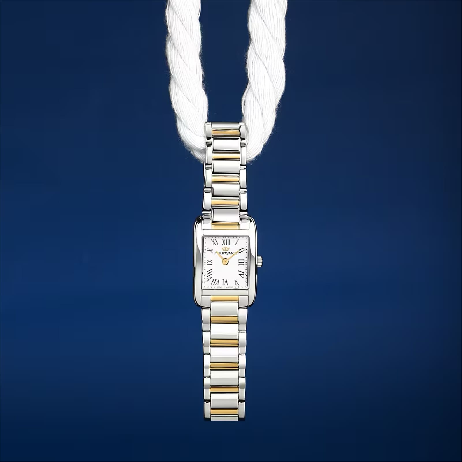 Orologio Philip Watch Museum in acciaio oro e argento MISURA UNICA