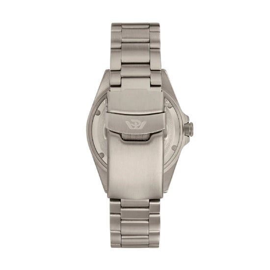 Orologio automatico Philip Watch in acciaio grigio e blu MISURA UNICA