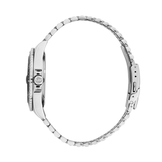 Orologio solo tempo Philip Watch in acciaio quadrante nero MISURA UNICA