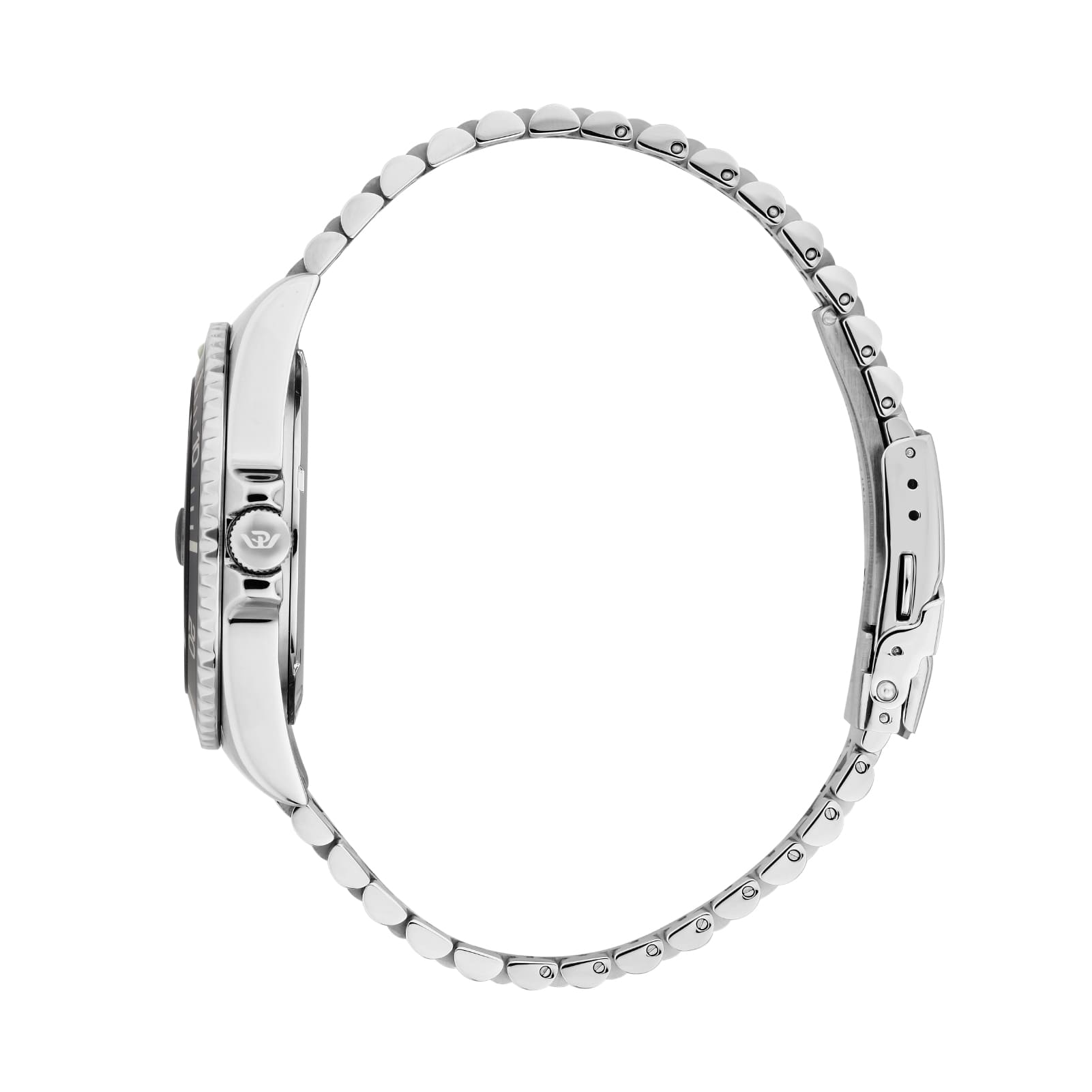 Orologio solo tempo Philip Watch in acciaio quadrante nero MISURA UNICA