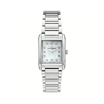 Orologio solo tempo Philip Watch in acciaio argento da donna P.R8253820501