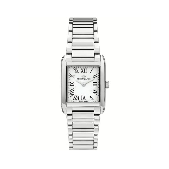 Orologio solo tempo Philip Watch in acciaio argento da donna P.R8253820503
