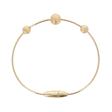 Bracciale PESAVENTO DNA Spring in argento lucido dorato 17 cm