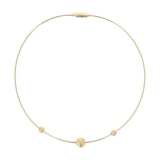 Collana PESAVENTO DNA Spring in argento lucido dorato MISURA UNICA