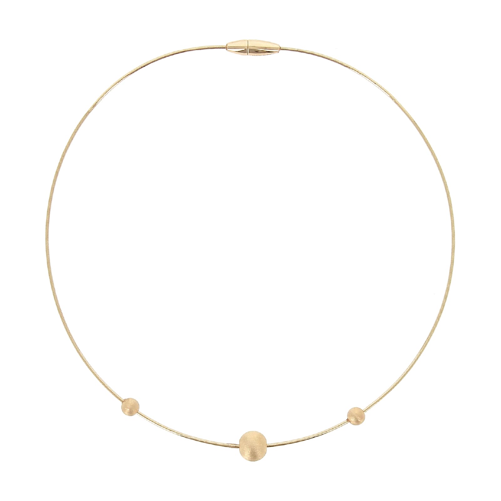 Collana PESAVENTO DNA Spring in argento lucido dorato MISURA UNICA