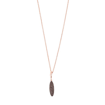 Collana Pesavento Sogni in argento rosé con polvere bronzo MISURA UNICA
