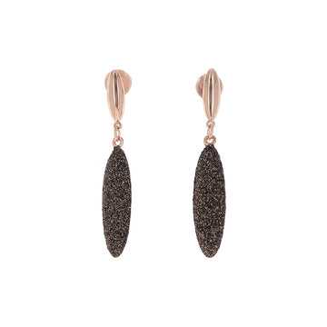 Orecchini donna Pesavento Sogni in argento rosé polvere bronzo MISURA UNICA