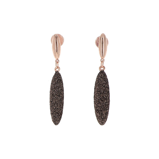 Orecchini donna Pesavento Sogni in argento rosé polvere bronzo MISURA UNICA