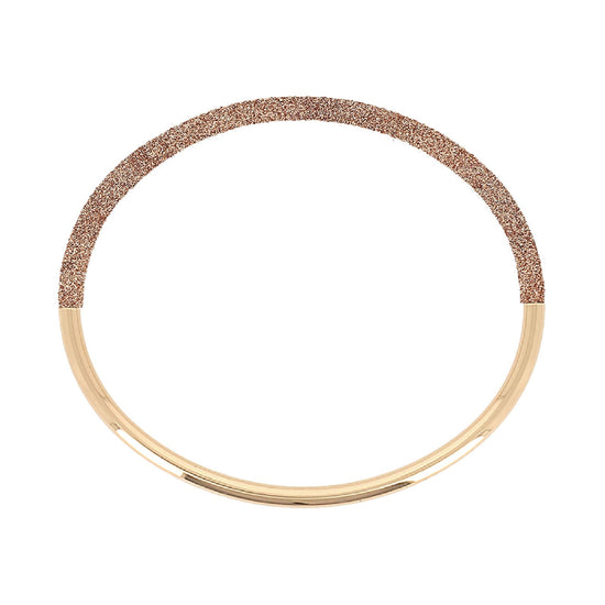 Bracciale rigido PESAVENTO in argento lucido giallo nardò Rigido