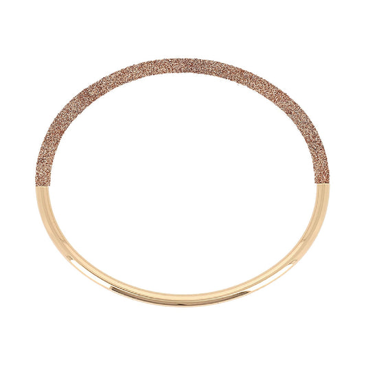 Bracciale rigido PESAVENTO in argento lucido giallo nardò Rigido