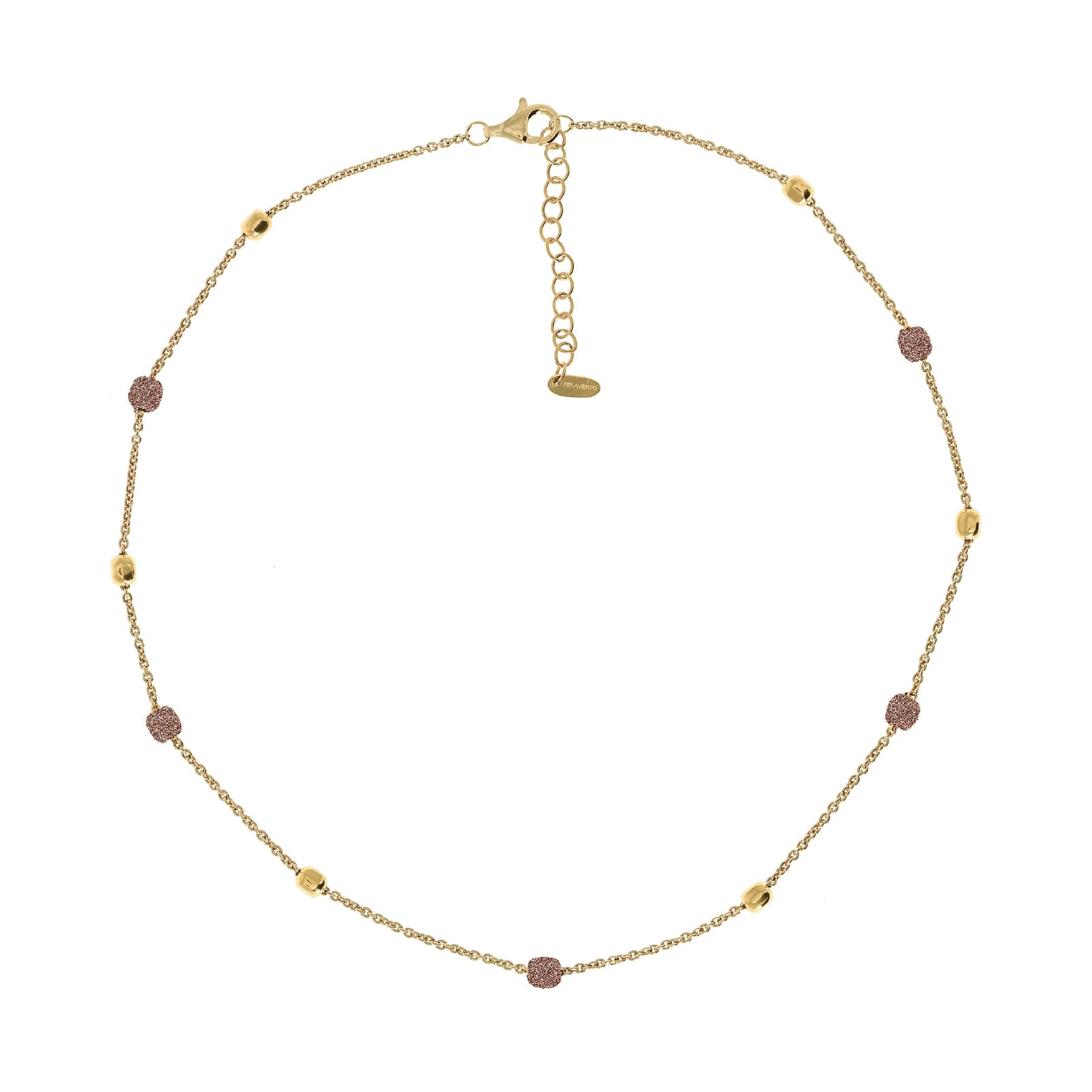 Collana PESAVENTO Polvere di Sogni in argento giallo nardò MISURA UNICA