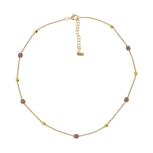 Collana PESAVENTO Polvere di Sogni in argento giallo nardò MISURA UNICA