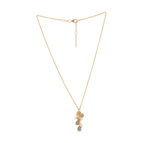 Collana con pendenti Pesavento in argento dorato da donna MISURA UNICA